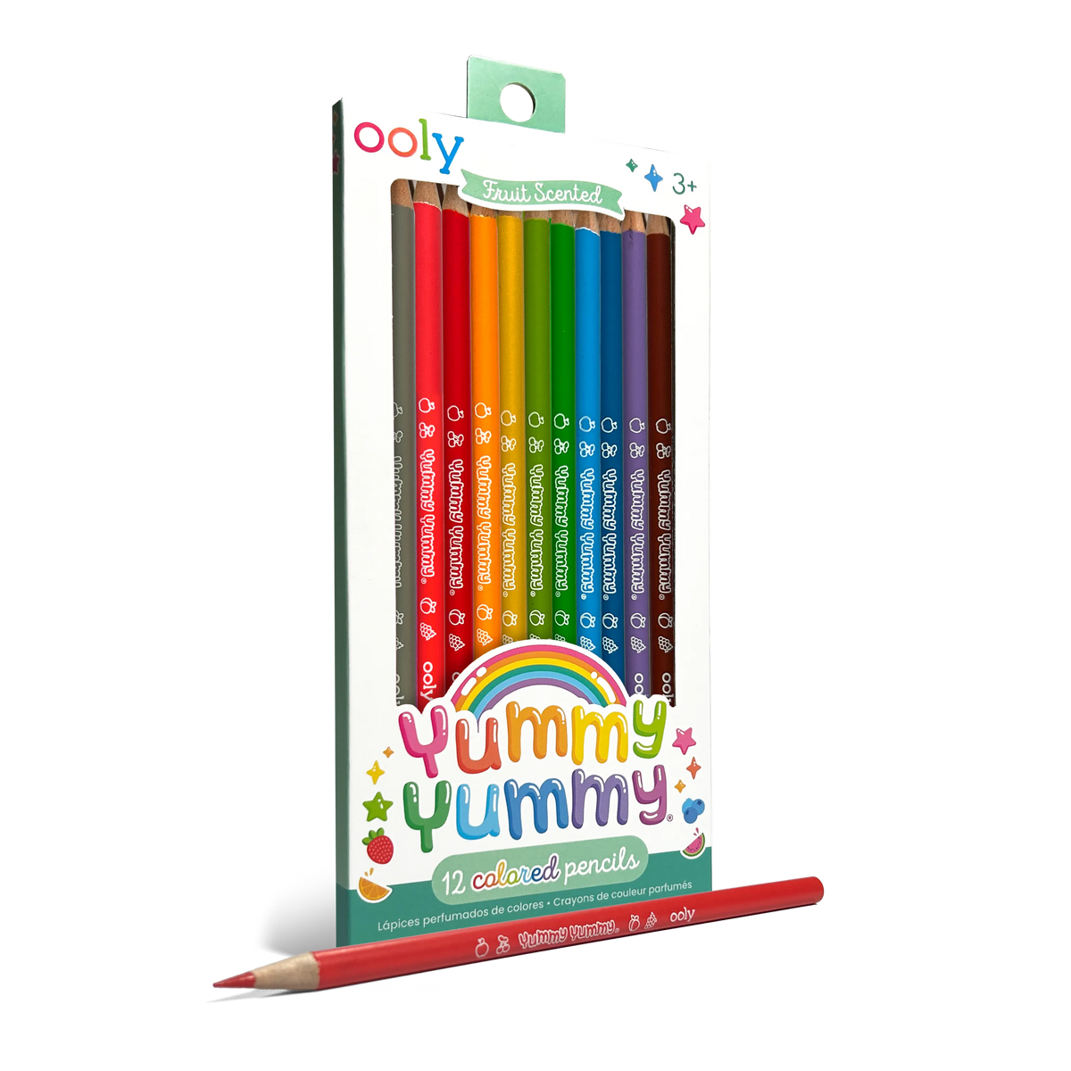 Yummy Yummy Fruit Scented Colored Pencils – Set of 12