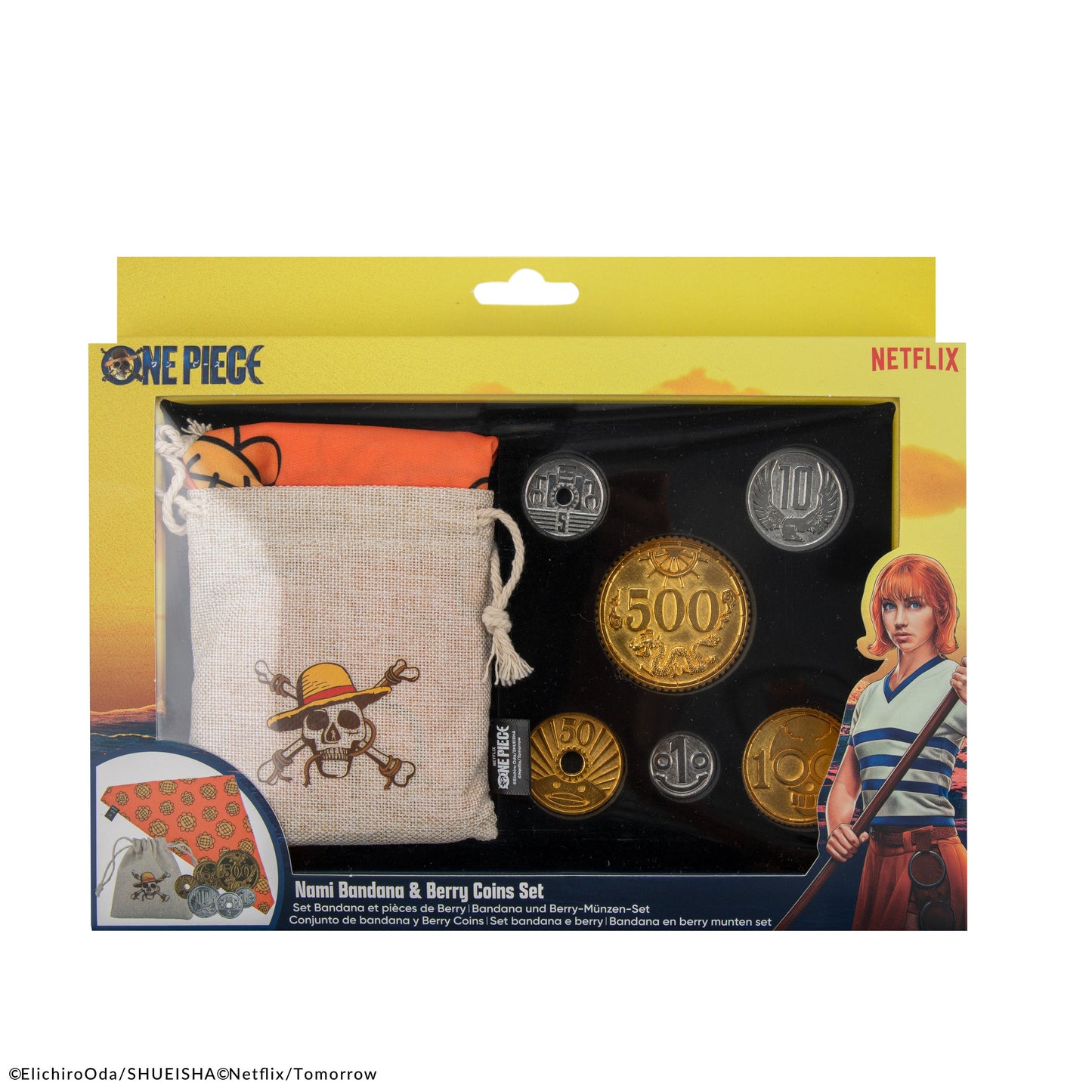 Nami's Bandana & Berry Coins Set