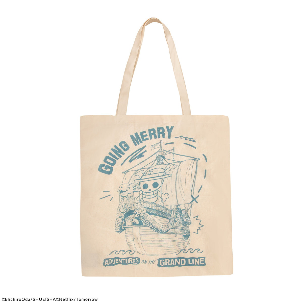 Tote Bag en Coton Équipage du Chapeau de Paille