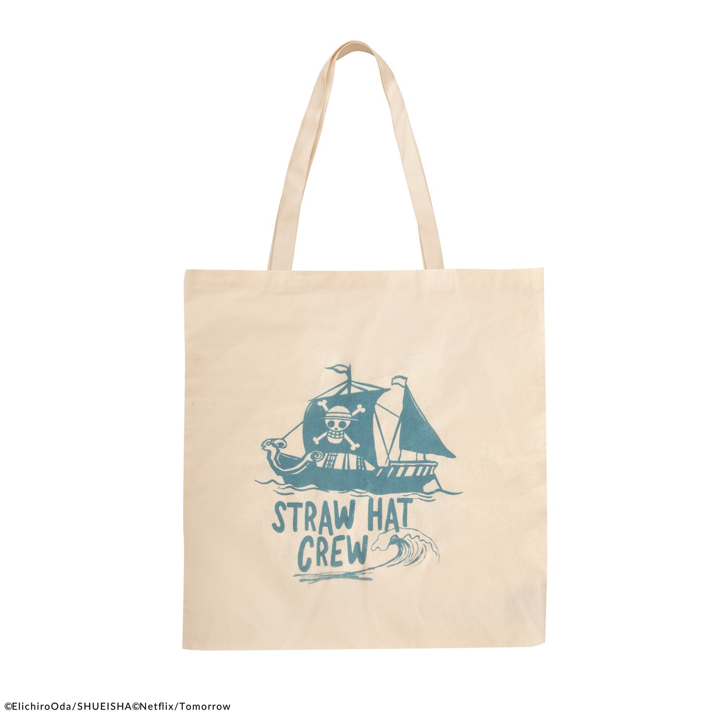 Tote Bag en Coton Équipage du Chapeau de Paille