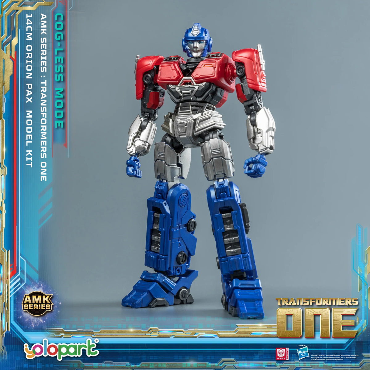 Transformers ONE: AMK Series (Modo sem Engrenagens) Kit de Modelo Orion Pax