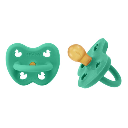 Lot de 2 sucettes rondes – 3 à 36 mois – HEVEA