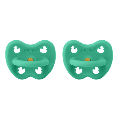Lot de 2 sucettes rondes – 3 à 36 mois – HEVEA