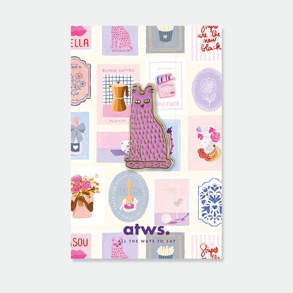 Holly The Cat - Pins