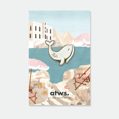 White Wale - Pins