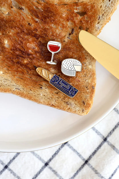 French Kit (Set of 3 pins)
- Pins