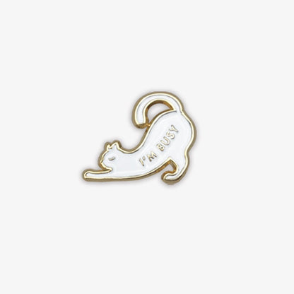 Busy cat - Pin's