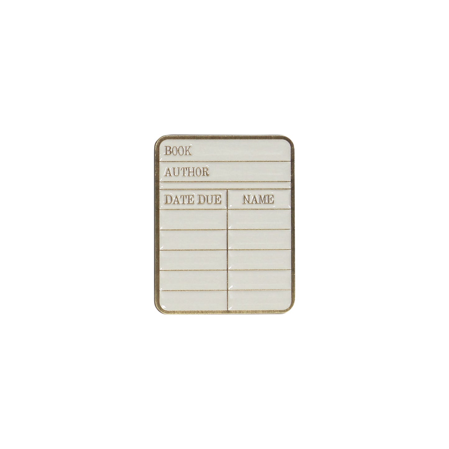 Pin’s Pulteney Press - Library card