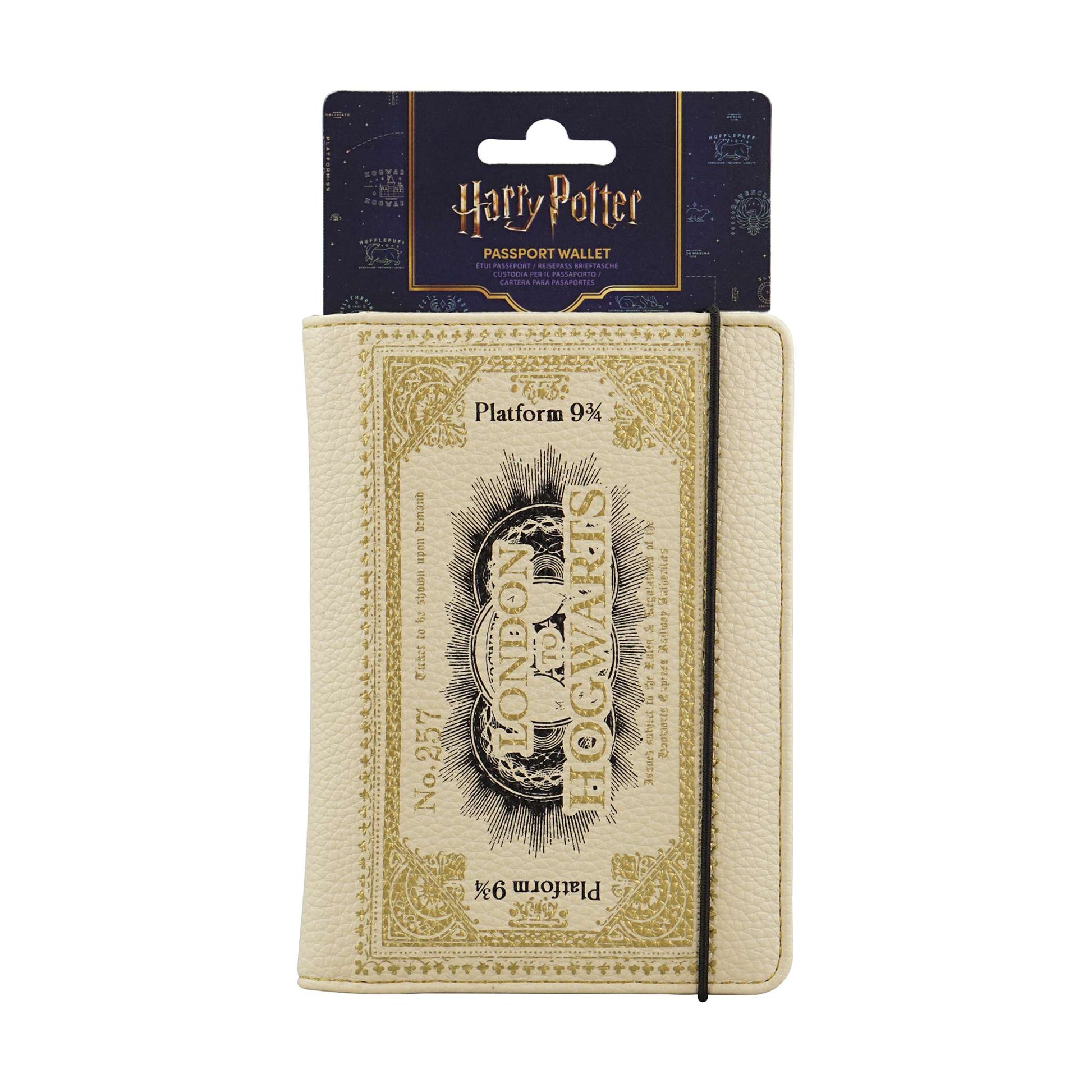 Porte-passeport Harry Potter - Billet de Londres à Poudlard