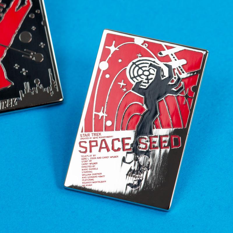 Pin's Star Trek Set 1.2 - The Devil in the Dark et Space Seed