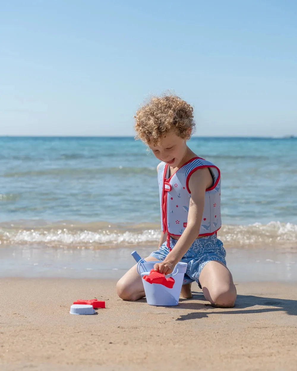 Set de juguetes de playa de silicona – CRABBY