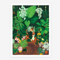 Plant Addict Lady - Affiche