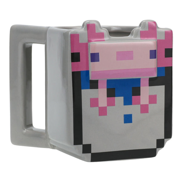 Tazza 3D Minecraft - Axolotl