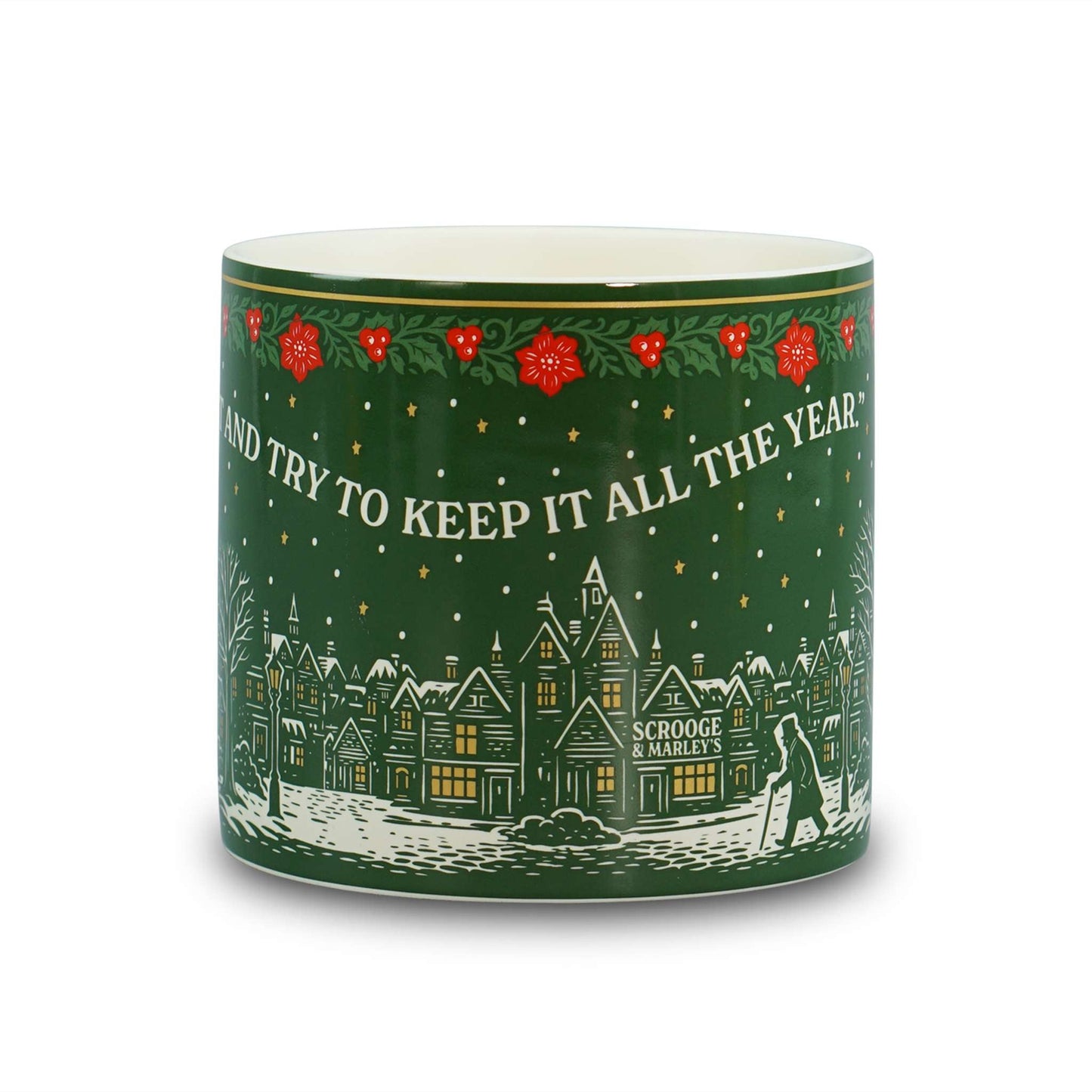 Pot en céramique Un chant de Noël 10 cm