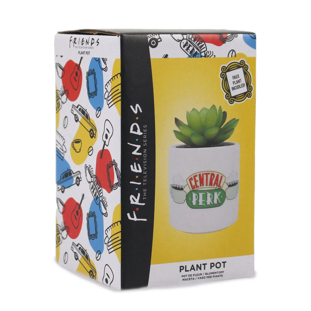Pot avec Fausse Plante Friends « Central Perk »