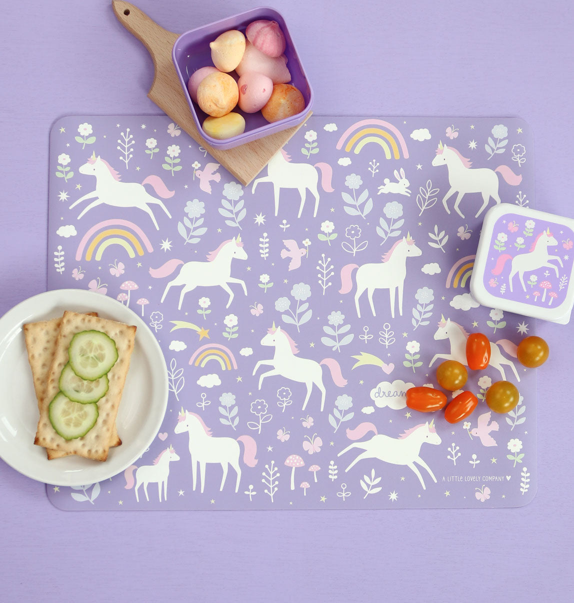 Set de table enfant - Unicorn Dreams