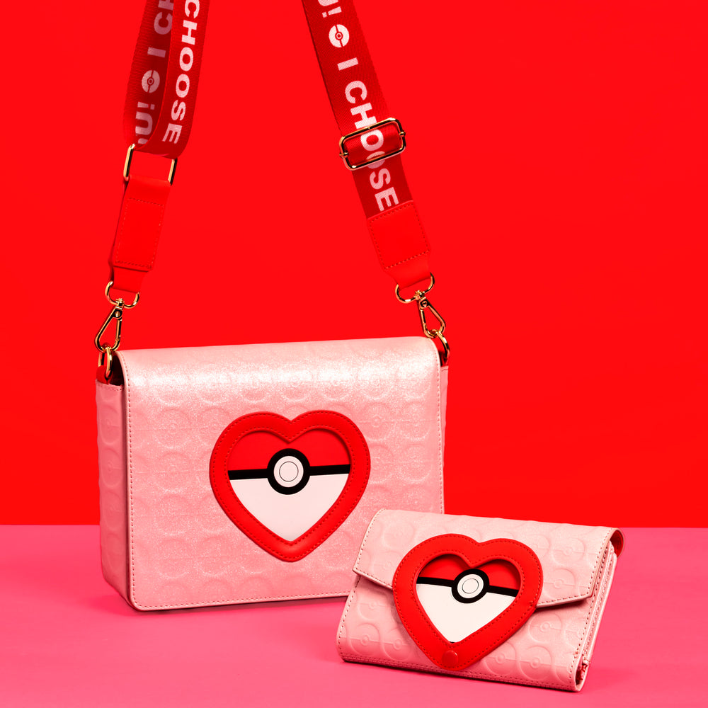 Pokémon Exclusive I Choose You Hearts Crossbody Bag