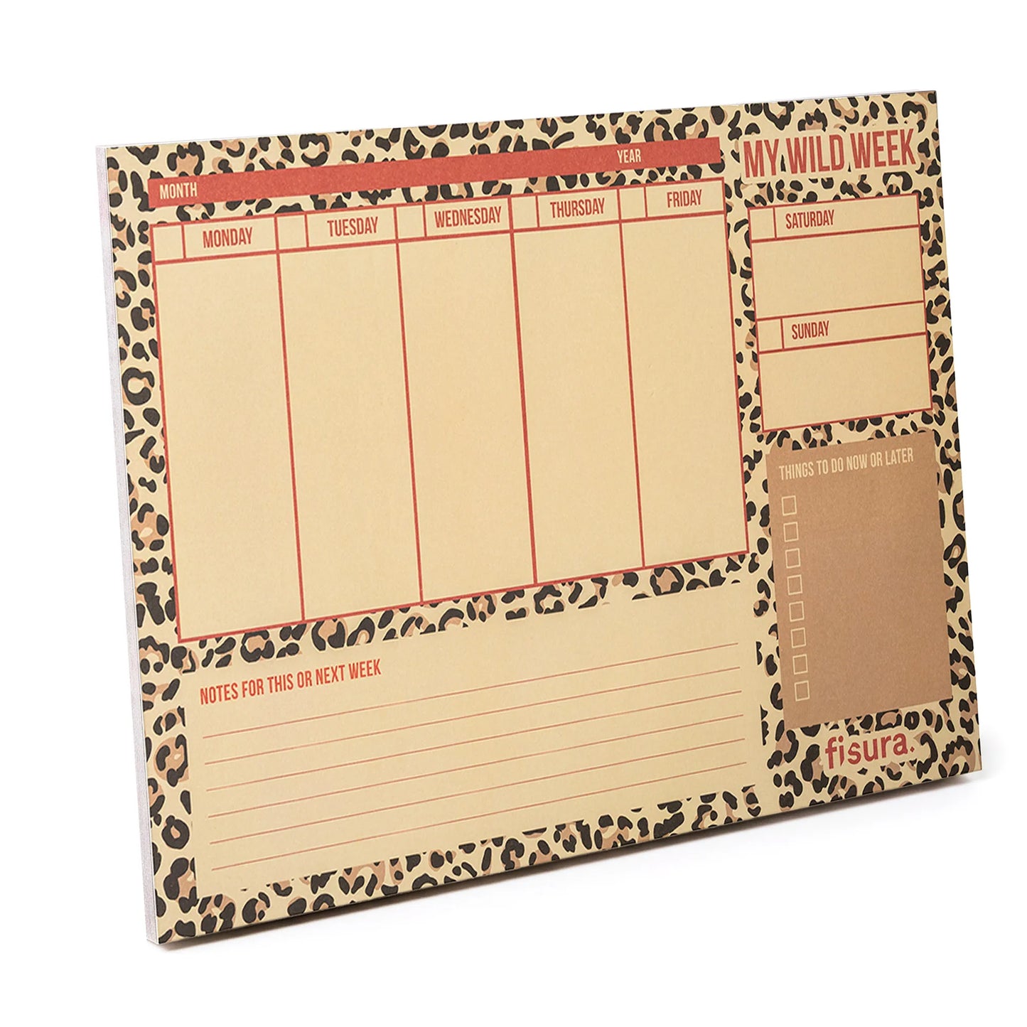 Planner A4 « My wild week » – Fisura