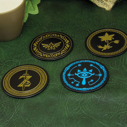 Posavasos de metal de The Legend of Zelda: Breath of the Wild 