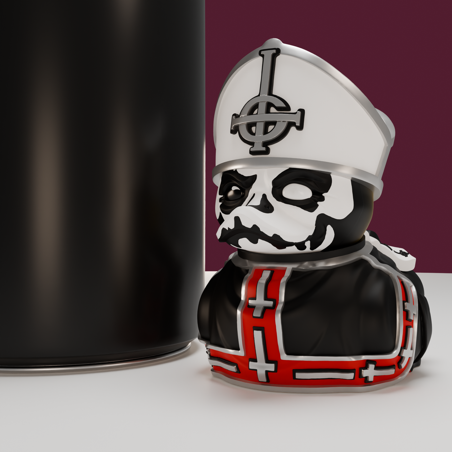 Canard  Papa Emeritus I TUBBZ (Mini Edition) - PRÉCOMMANDE