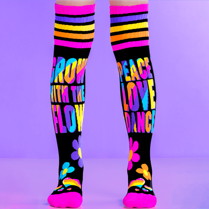 PEACE LOVE DANCE SOCKS