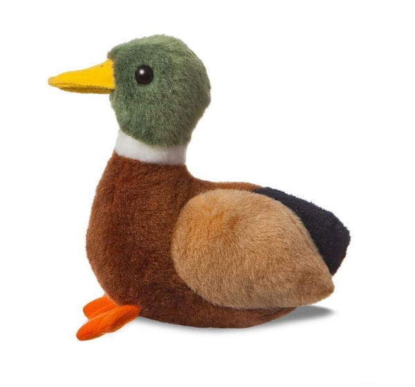 Peluche a forma di anatra selvatica