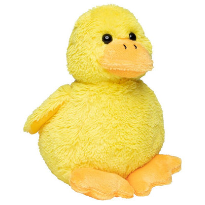 Peluche a forma di anatra gialla