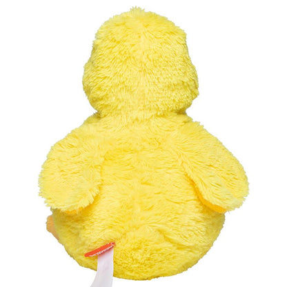 Peluche a forma di anatra gialla