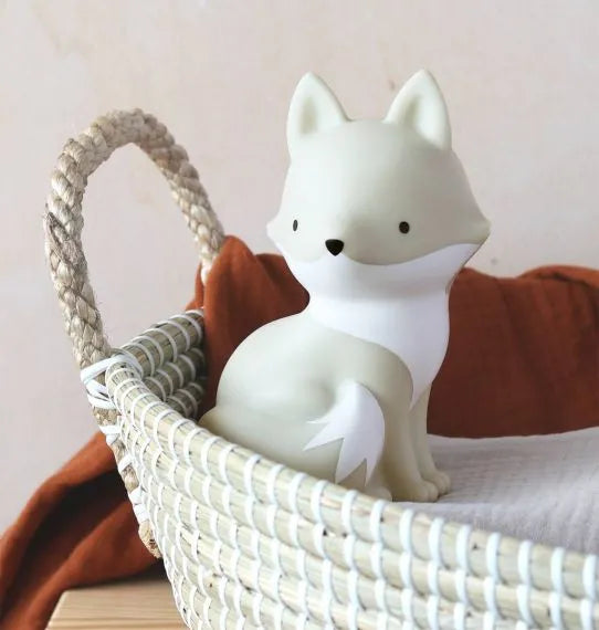 Petite Veilleuse Renard Polaire