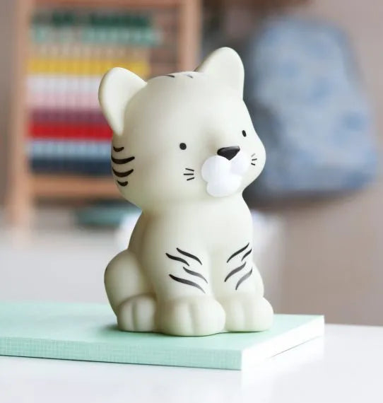 Petite Veilleuse Tigre Blanc