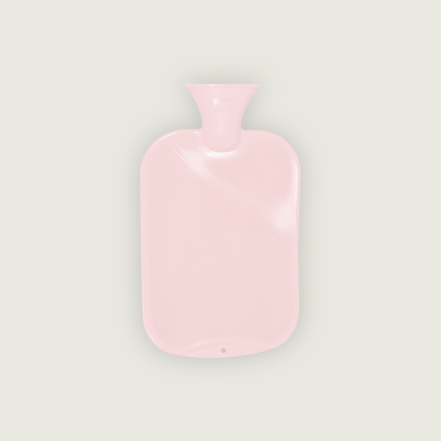 Bouillotte à eau nue thermoplastique Fashy 2 L – tons pastel