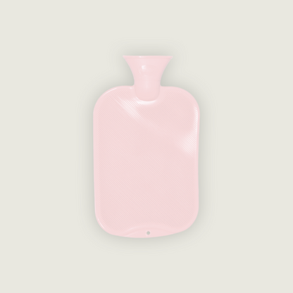 Bouillotte à eau nue thermoplastique Fashy 2 L – tons pastel