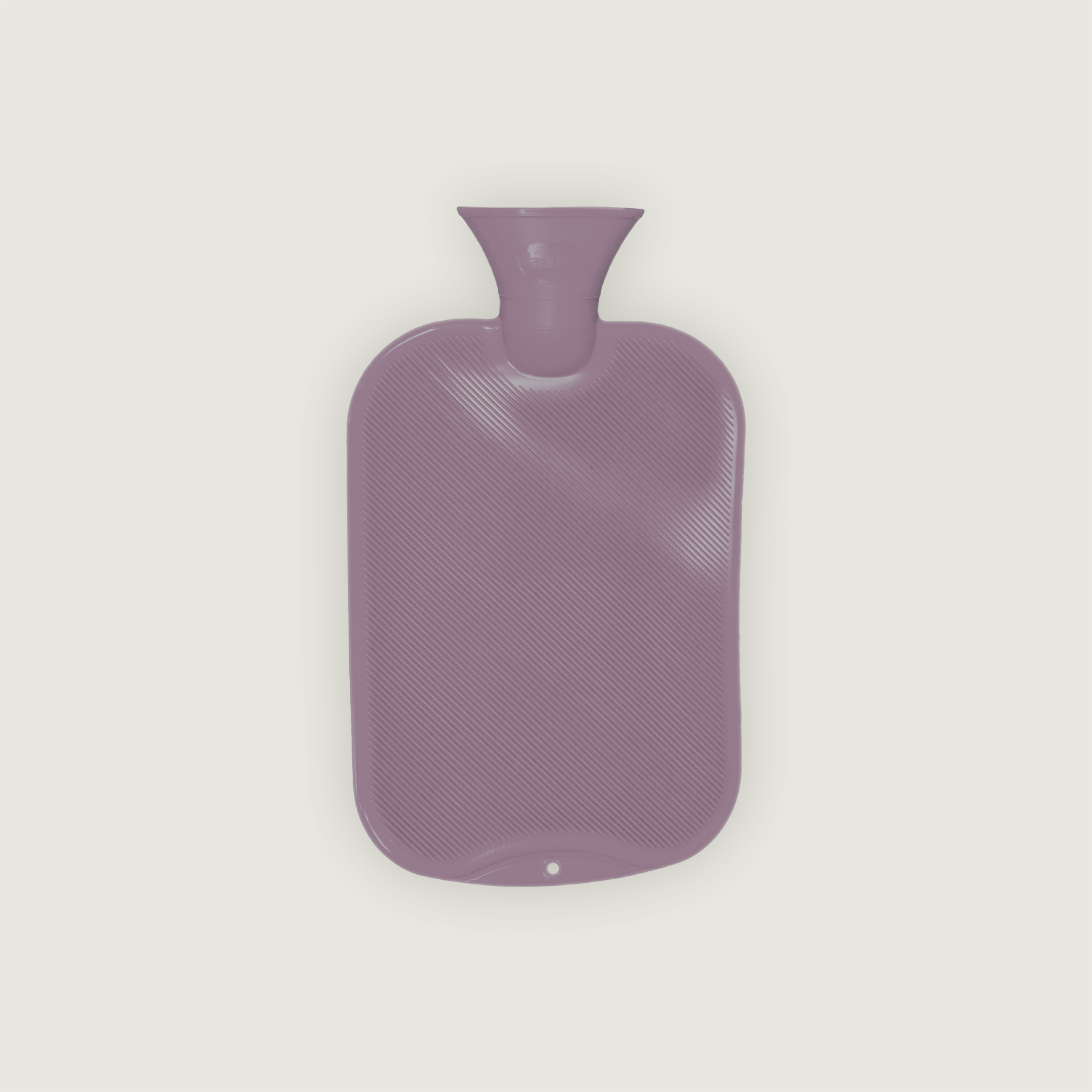 Bouillotte à eau nue thermoplastique Fashy 2 L – tons pastel