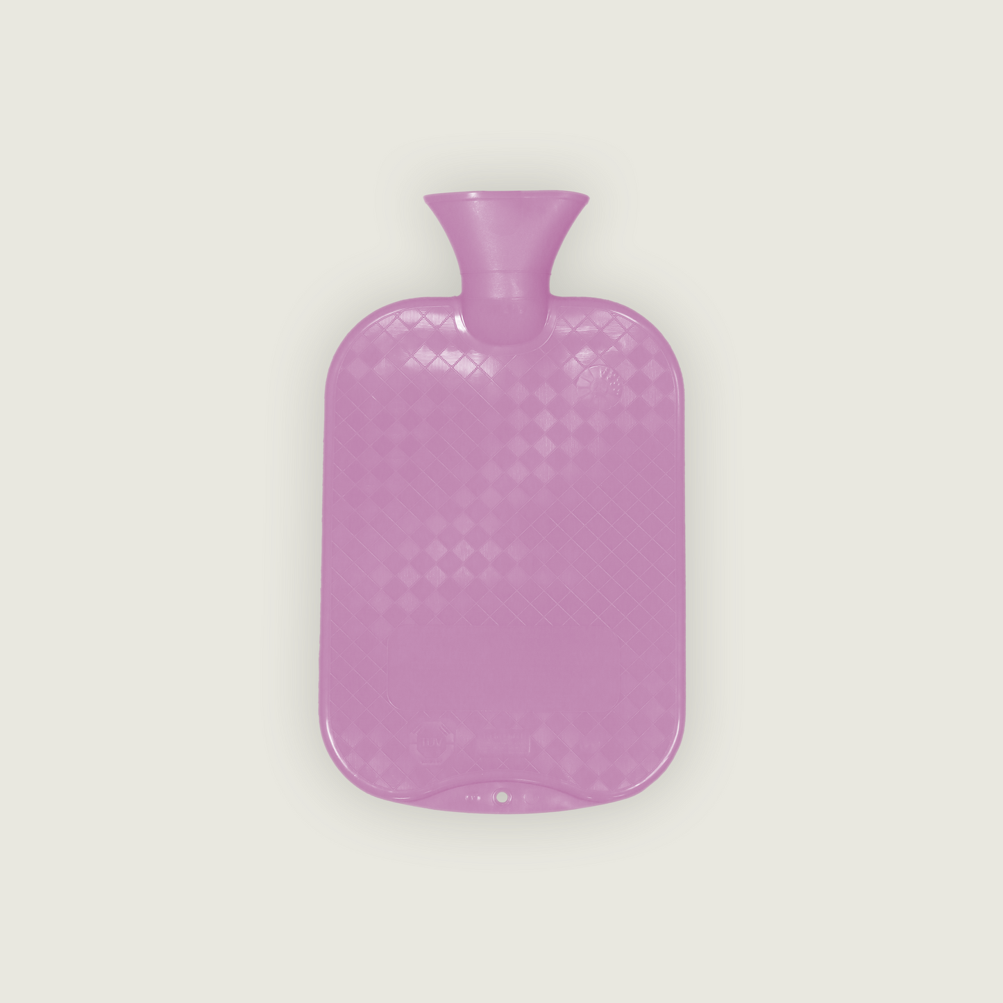 Bouillotte à eau nue thermoplastique Fashy 2 L – tons pastel