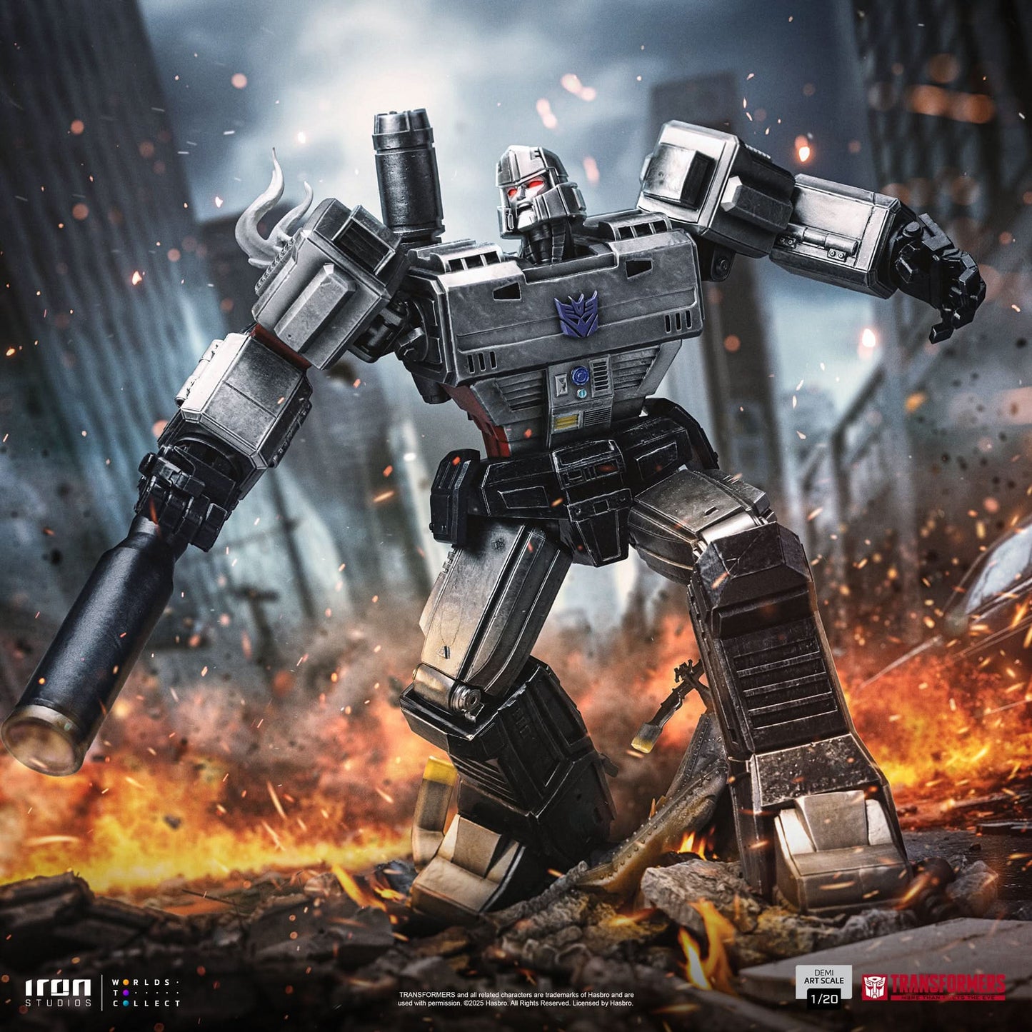 Statue Megatron - Transformers - Demi Scale 1/20