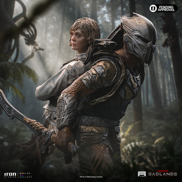 Statue Predator Dek & Thia - Predator: Badlands - Art Scale 1/10