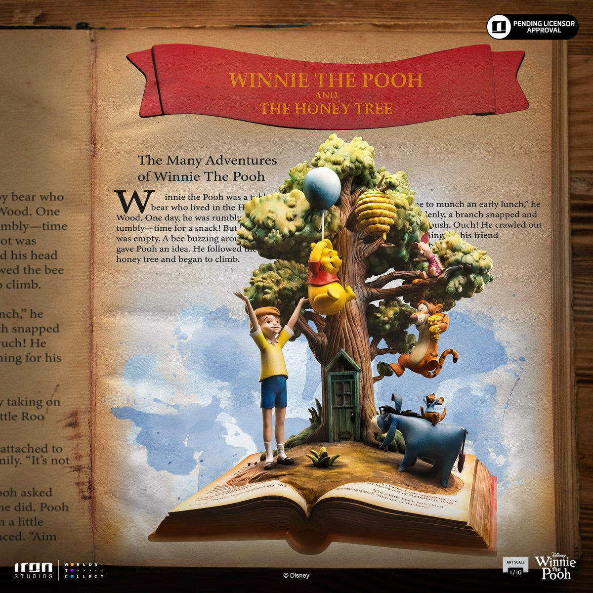 Statue Winnie the Pooh and Friends (100th Anniversary) - Disney Classics - Deluxe Art Scale 1/10