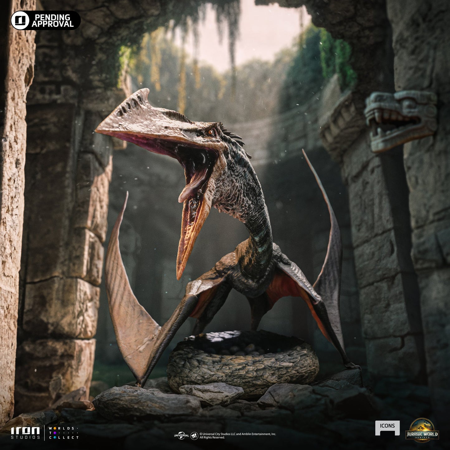 Statue Quetzalcoatlus - Jurassic World: Rebirth - Icons