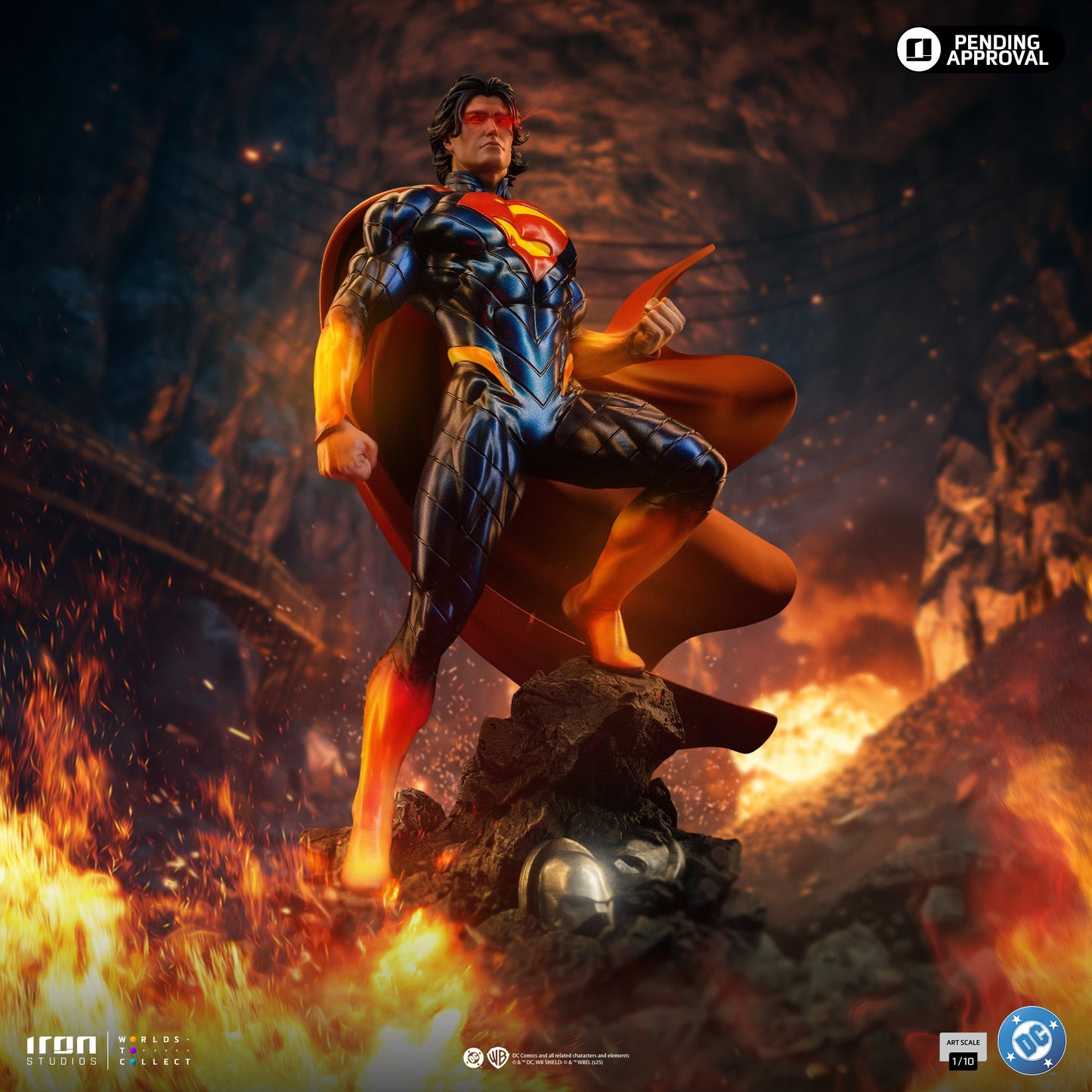 Pre-Order - Superman Absolute Statue – DC Comics – Art Scale 1/10 – Iron Studios