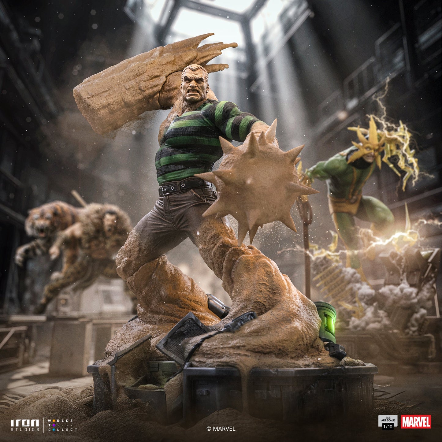 Pre-Order - Sandman Statue - Spider-Man vs Villains Diorama - Art Scale 1/10 - Iron Studios
