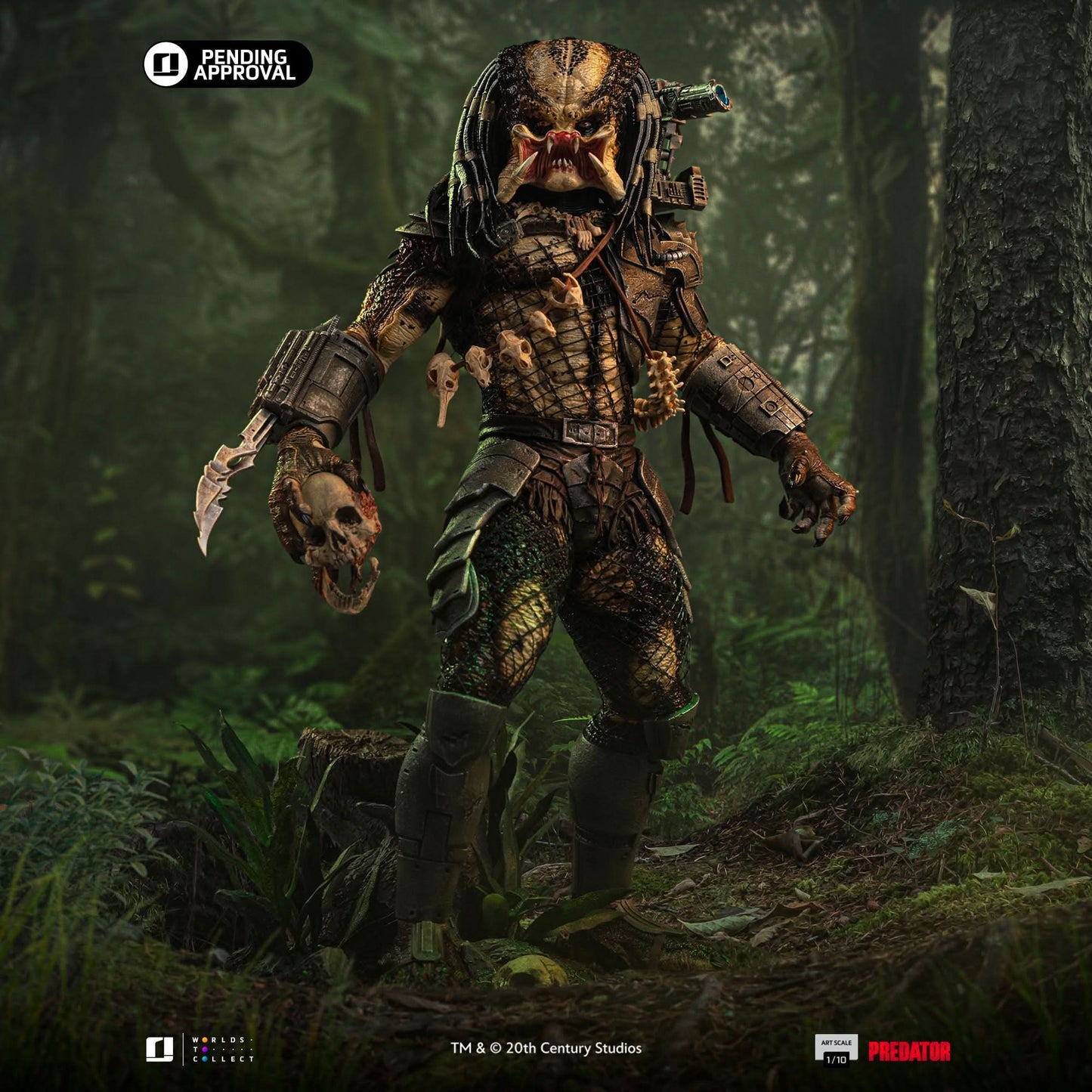 Pre-Order - Jungle Hunter Statue - Predator - Art Scale 1/10 - Iron Studios