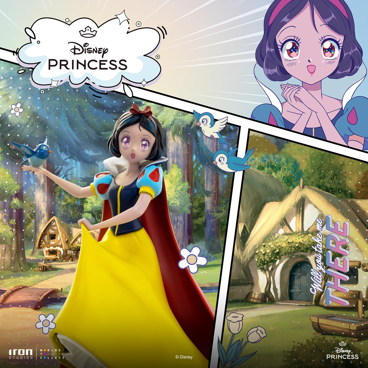 Statue Snow White - Disney's Princess Animated Icons - Disney Classics