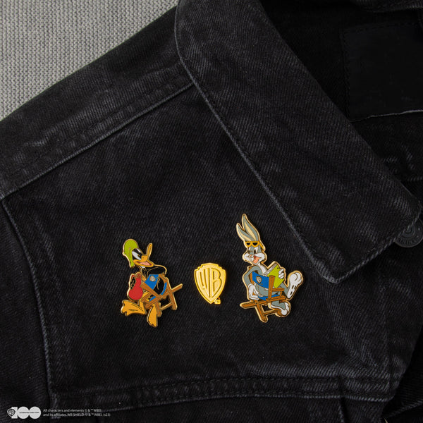 *Set of 3 Bugs Bunny & Daffy Duck Pins from WB Studios