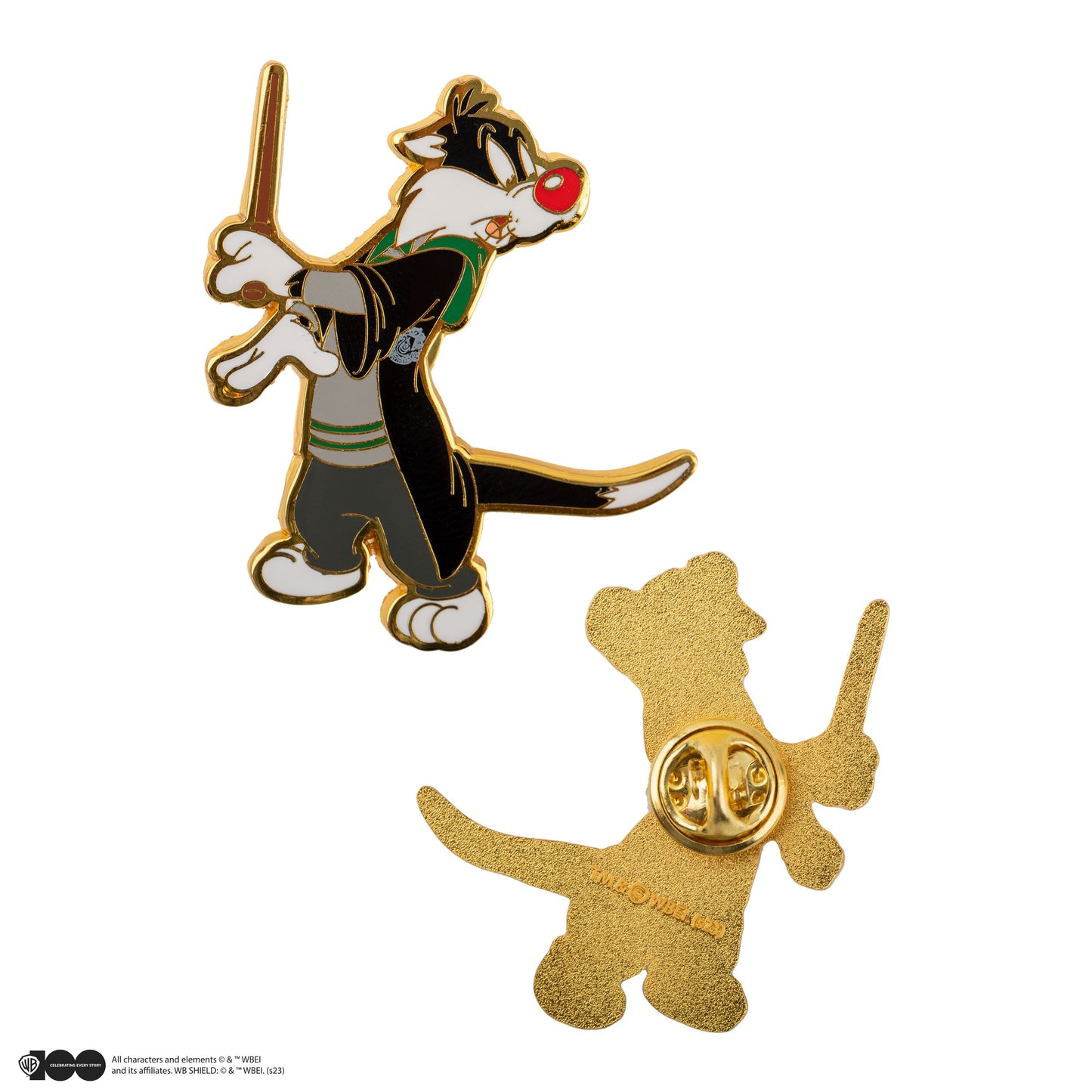*Set of 2 Tweety & Sylvester Pins at Hogwarts