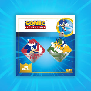 Pin's Sonic Moderne Noël Set 1.1 - Sonic et Tails