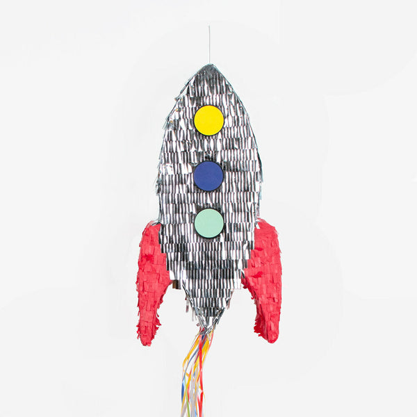 Piñata a forma di razzo 
