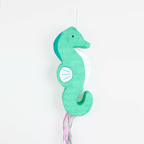 Piñata a forma di cavalluccio marino 