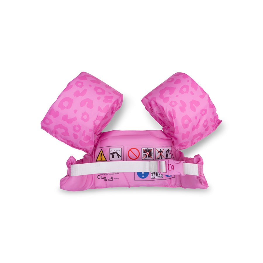 Puddle Jumper - Pink - Leopard - 2/6 Years