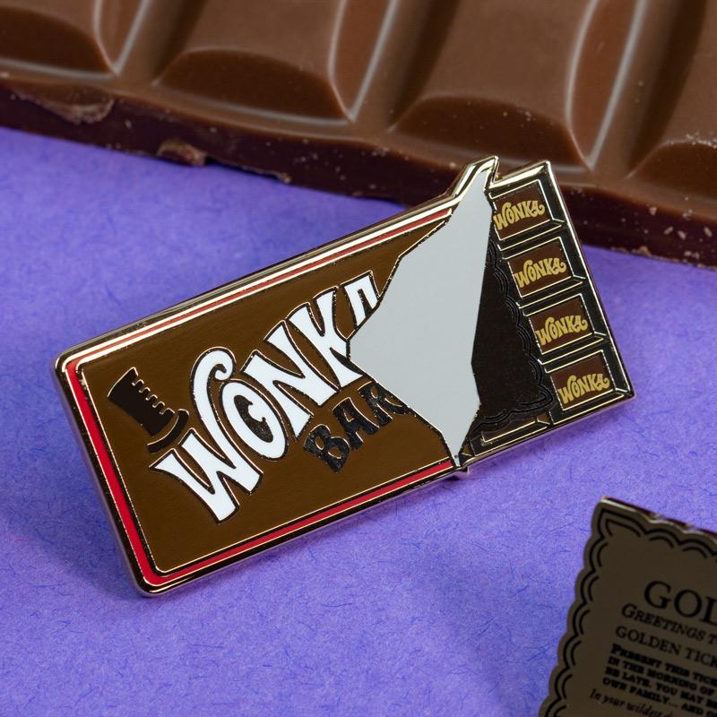 Pin Charlie et la Chocolaterie Set 1.1 - Tablette Wonka et Tickets d'or