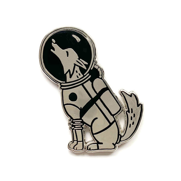 Spilla cane astronauta